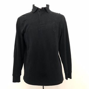 Polo Ralph Lauren Black Long Sleeve Large Pony